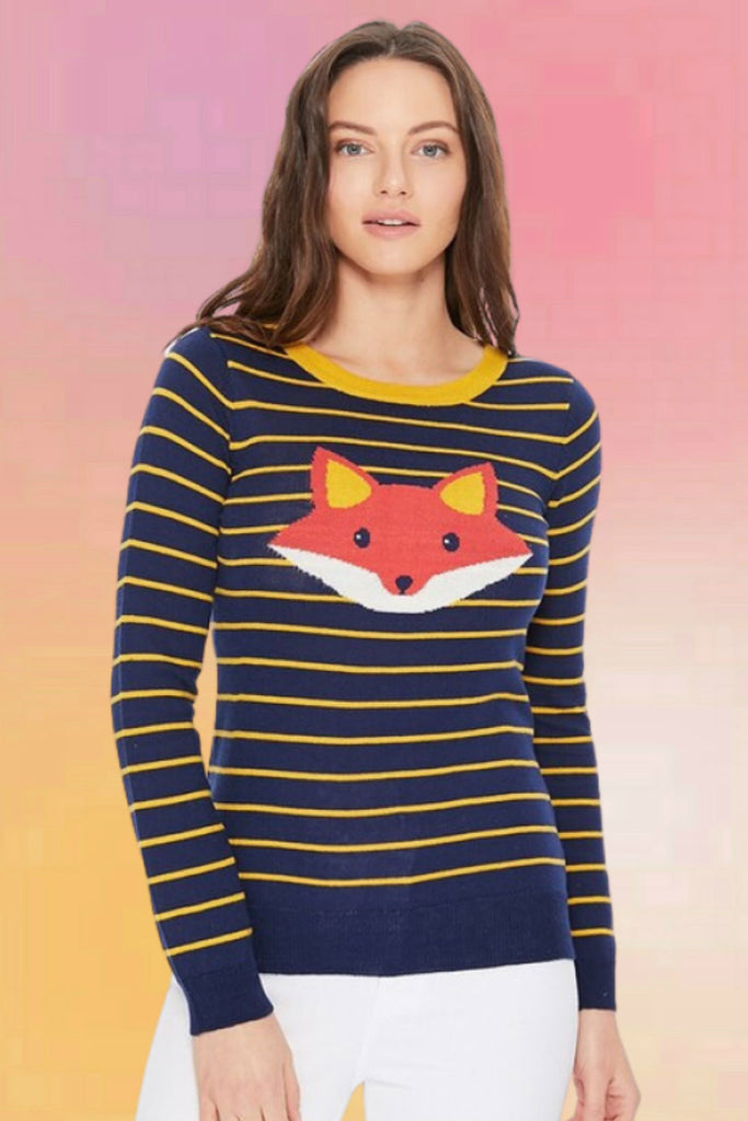 Foxy Fiddler Sweater
