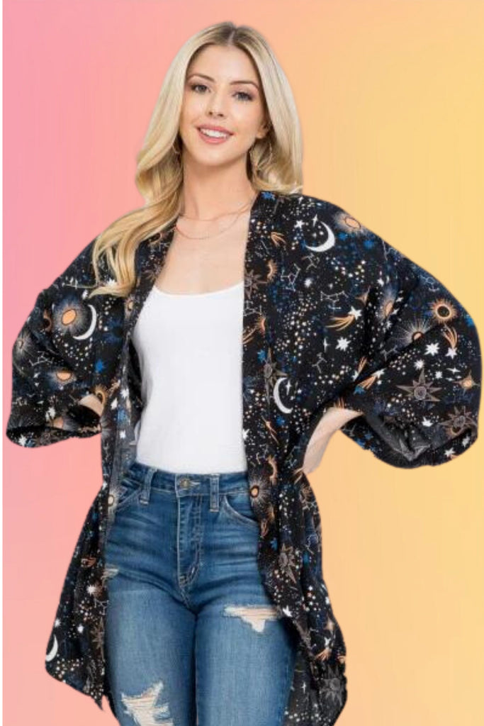 Gorgeous Galaxy Kimono