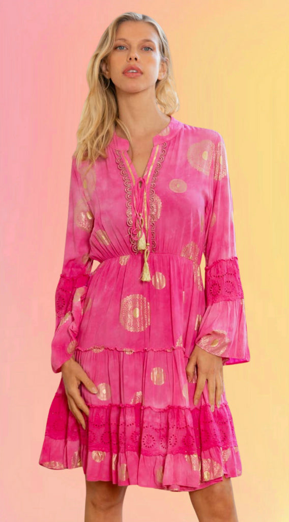 Gilded Chrysanthemum Dress
