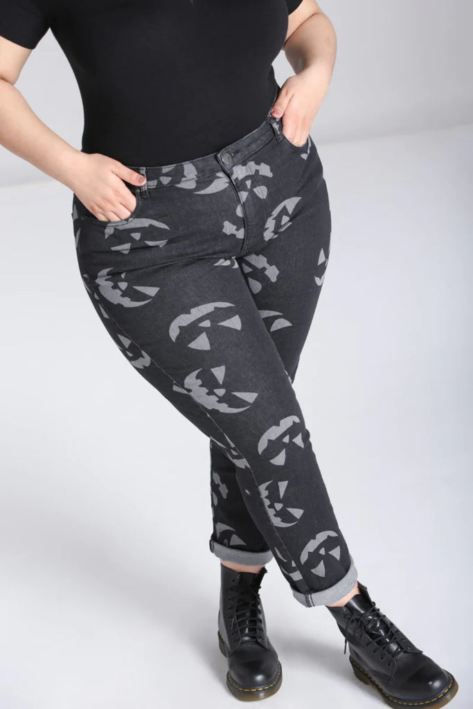 Jill-O-Lantern Jeans