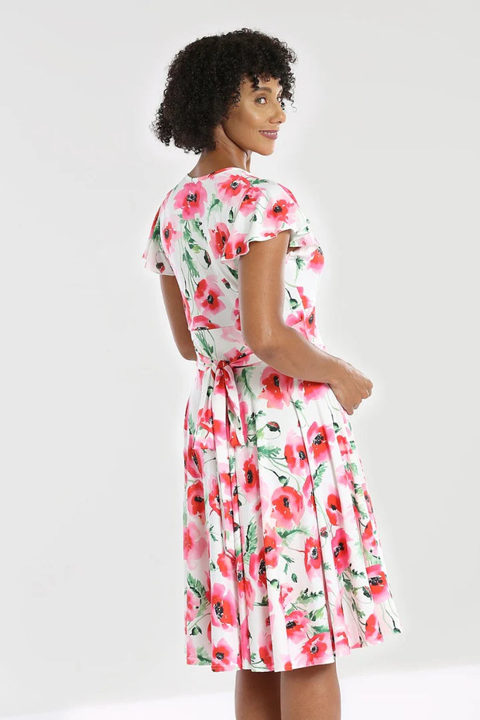 Through The Poppy Fields Dress