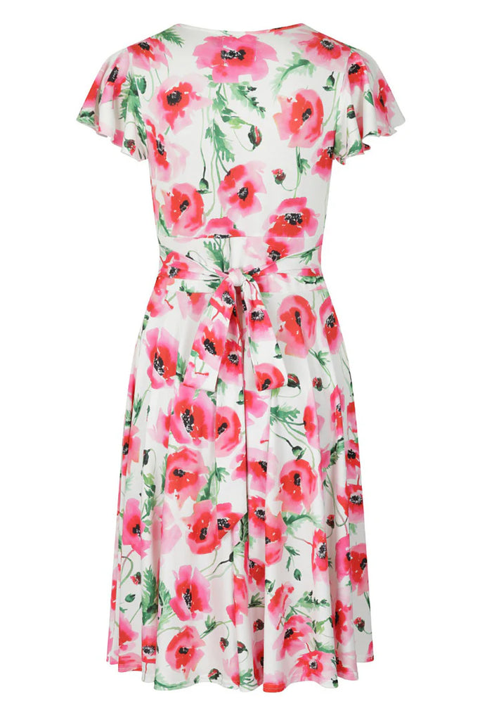 Through The Poppy Fields Dress