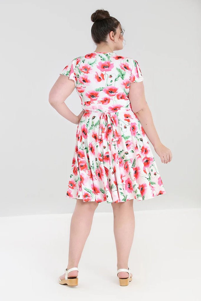 Through The Poppy Fields Dress