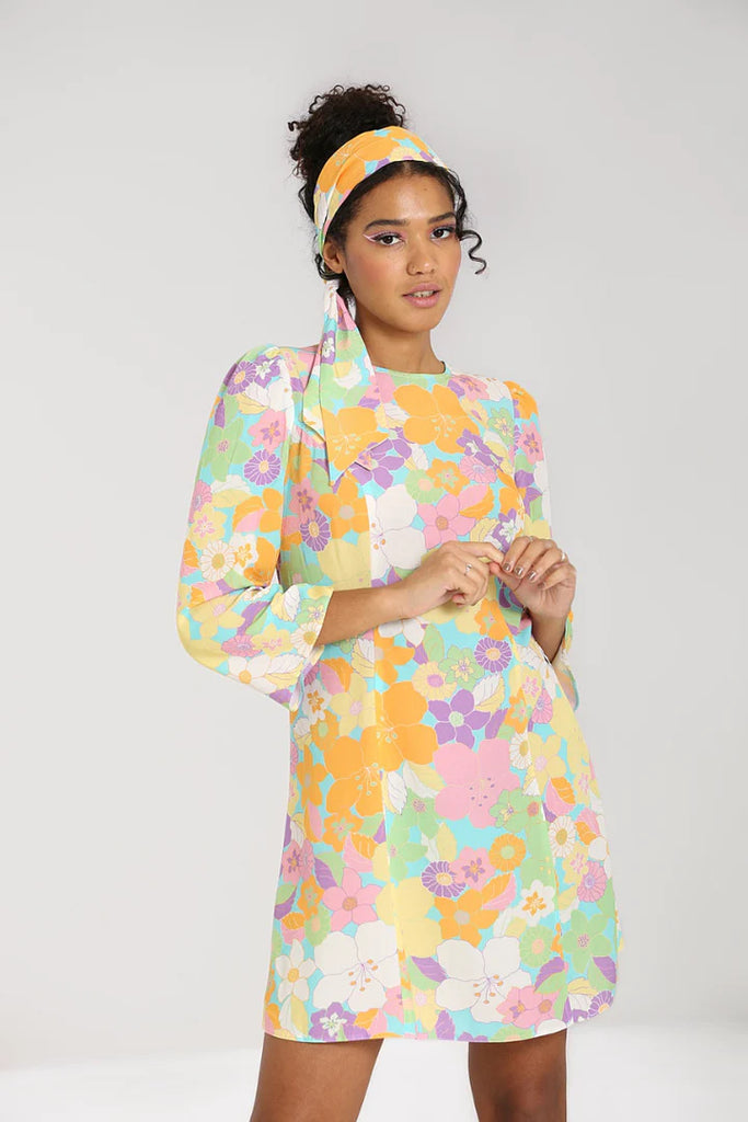 Flower Power Mini Dress