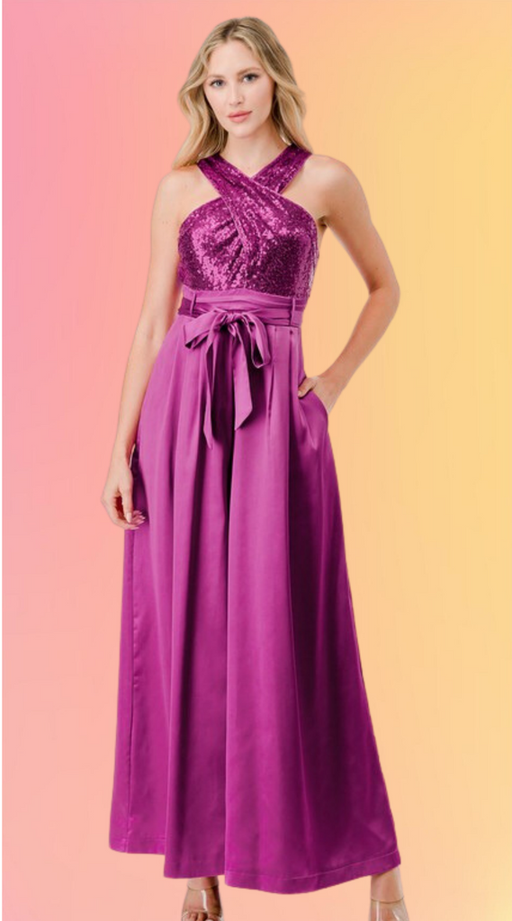 Magenta Magic Jumpsuit