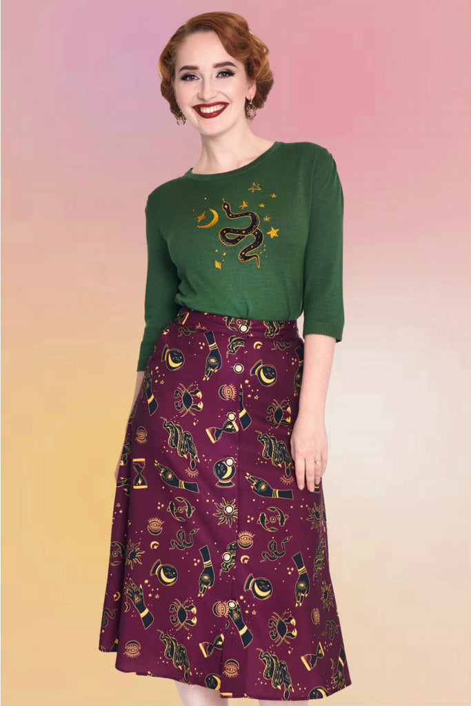 Mystical Midi Skirt