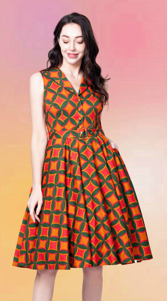 Mid Century Marvel Dress