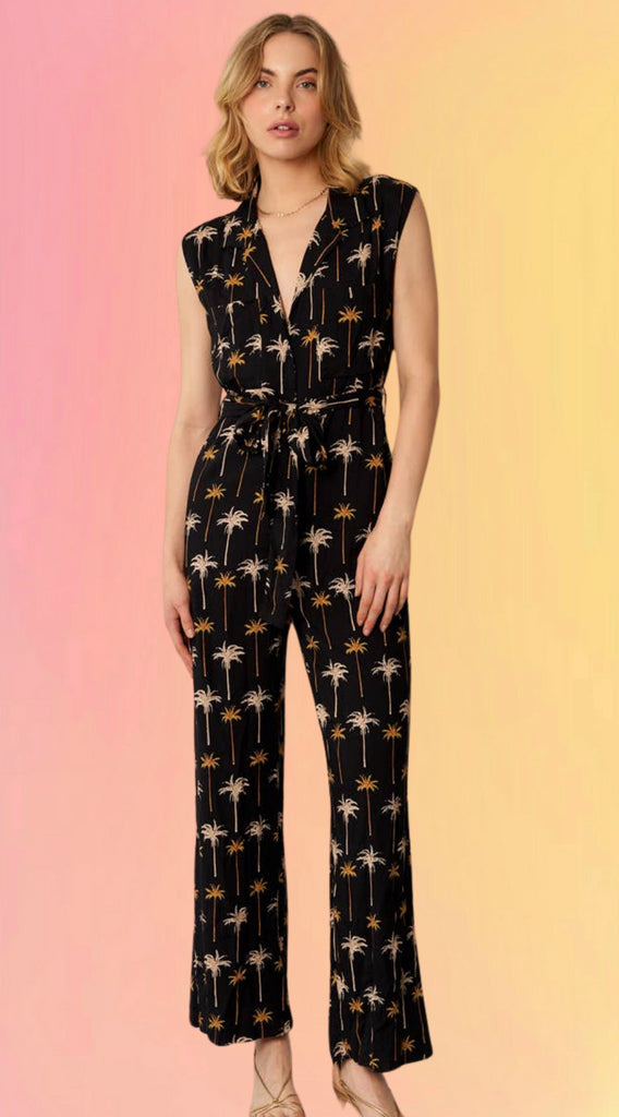 Palm Tree Jumpsuit