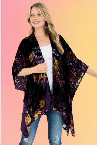 Viscose Silk Kimono