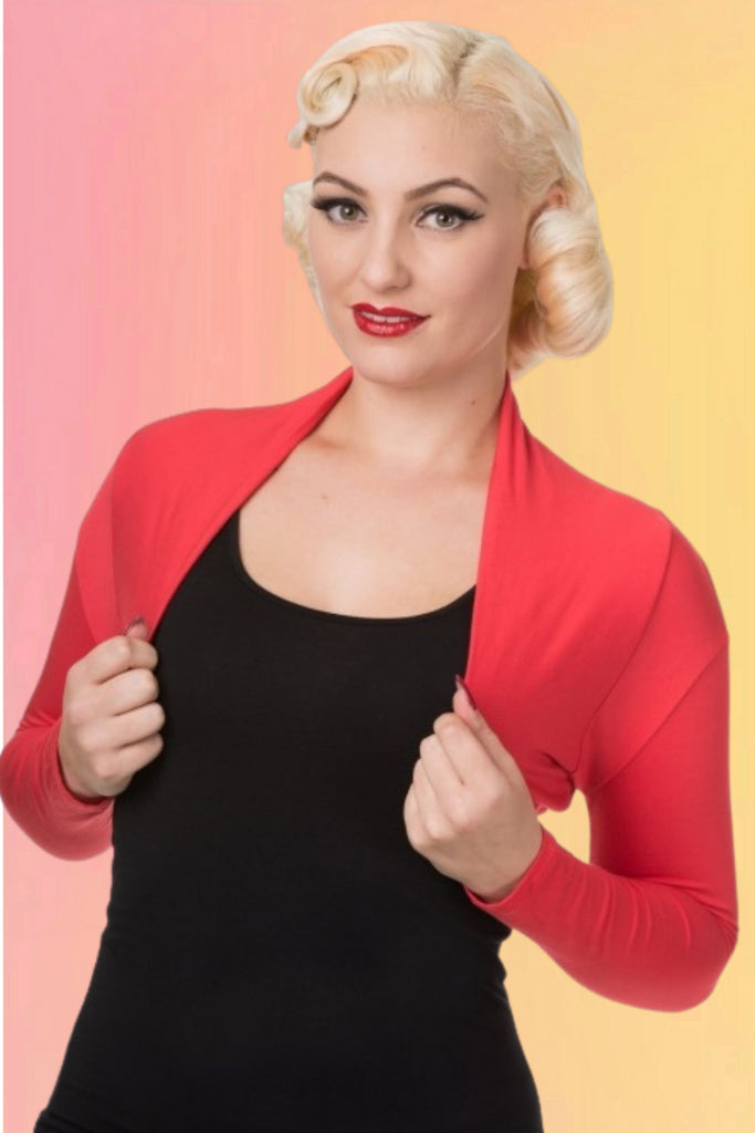 Folded Shrug : Red