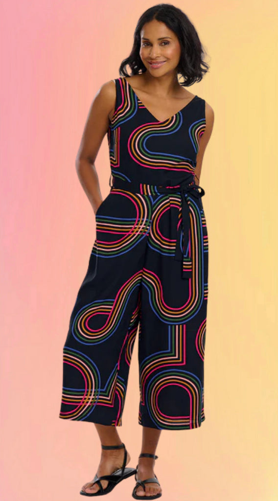 Retro Racer Rainbow Jumpsuit