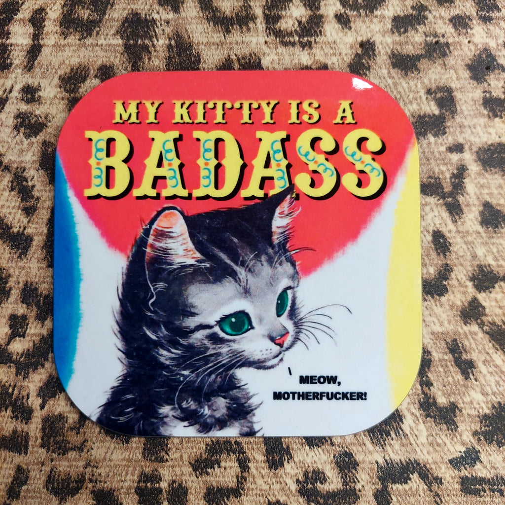 Badass Kitty Coaster
