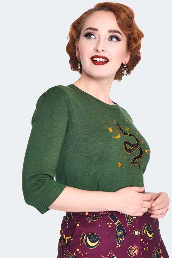 Mystical Serpent Sweater