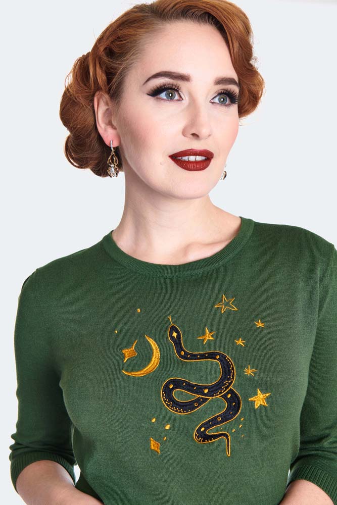 Mystical Serpent Sweater