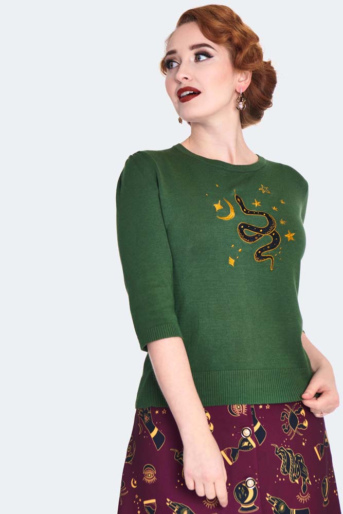 Mystical Serpent Sweater