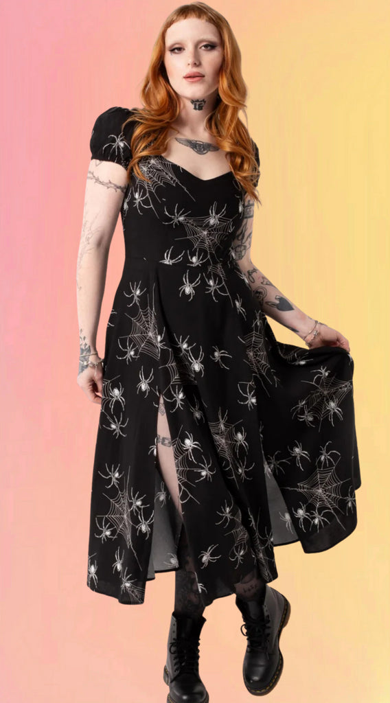 Hollywood Blvd Spiders Dress
