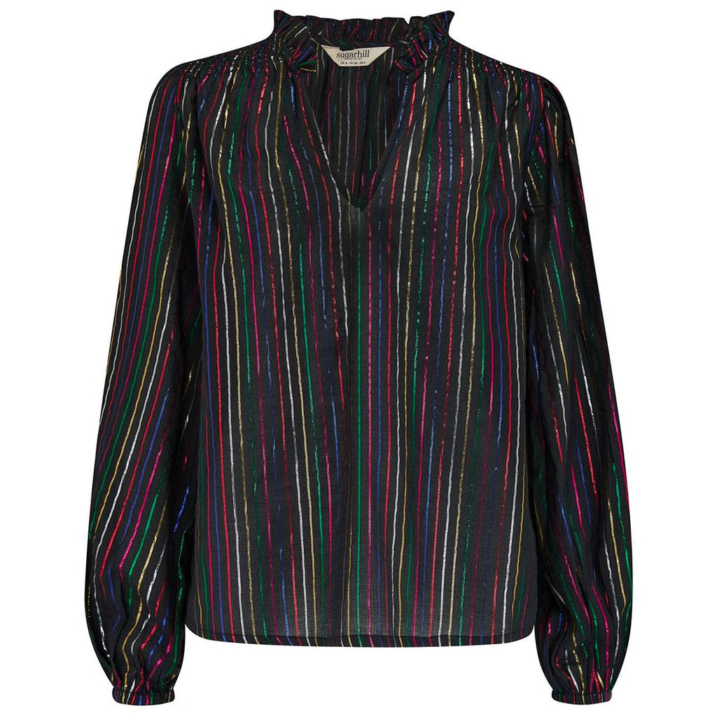 Electra Metallic Rainbow Blouse