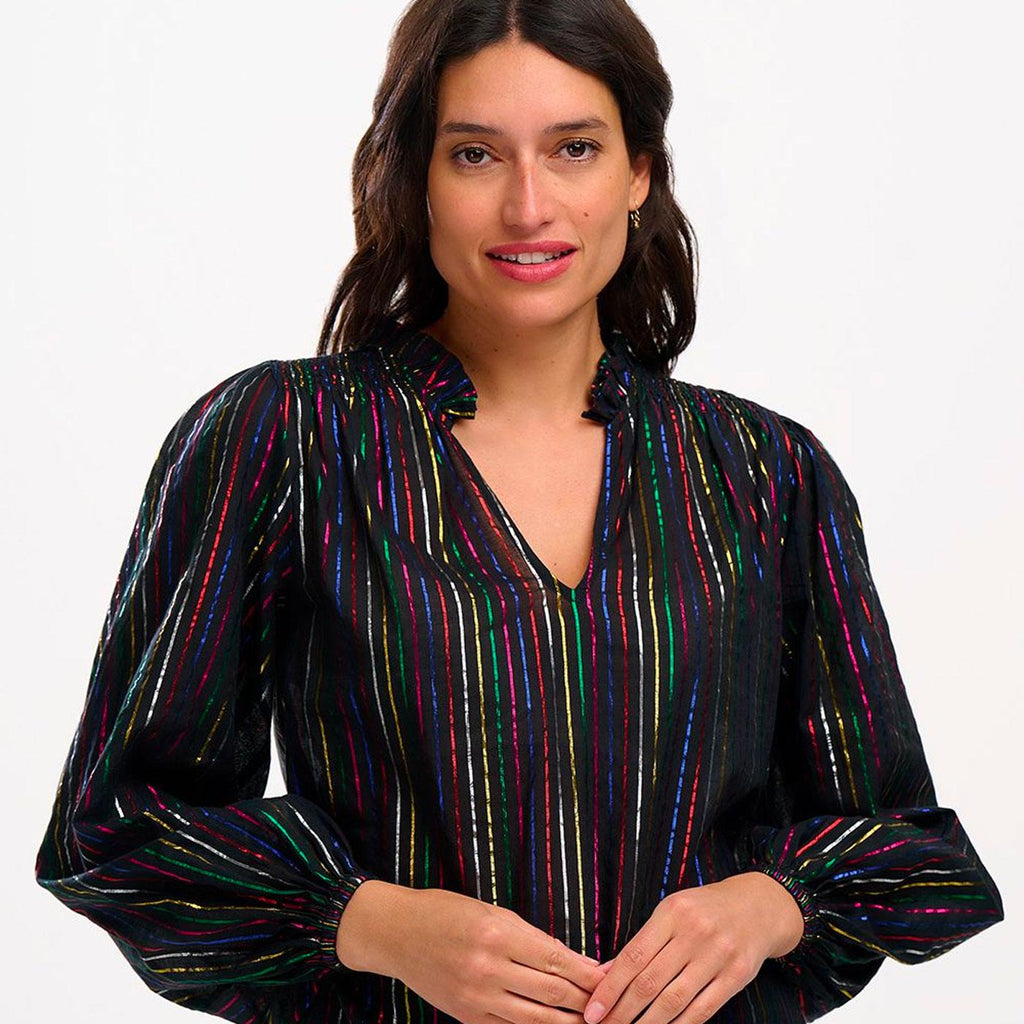 Electra Metallic Rainbow Blouse