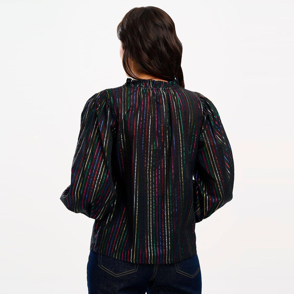 Electra Metallic Rainbow Blouse