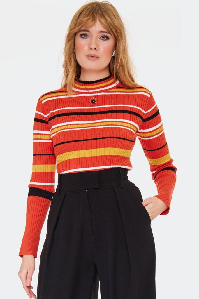 Candy Corn Stripes Sweater