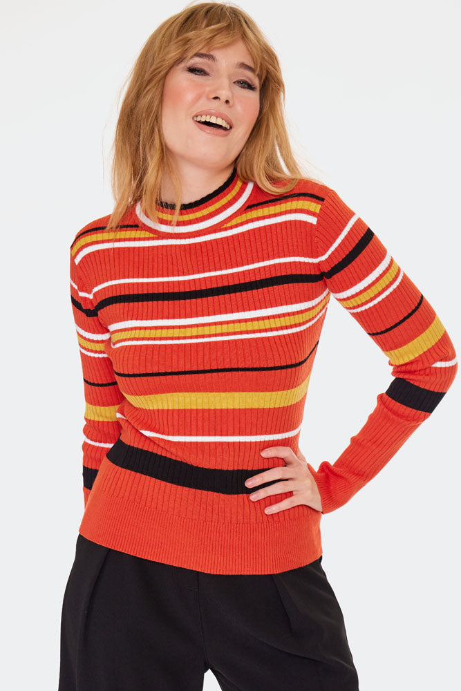 Candy Corn Stripes Sweater