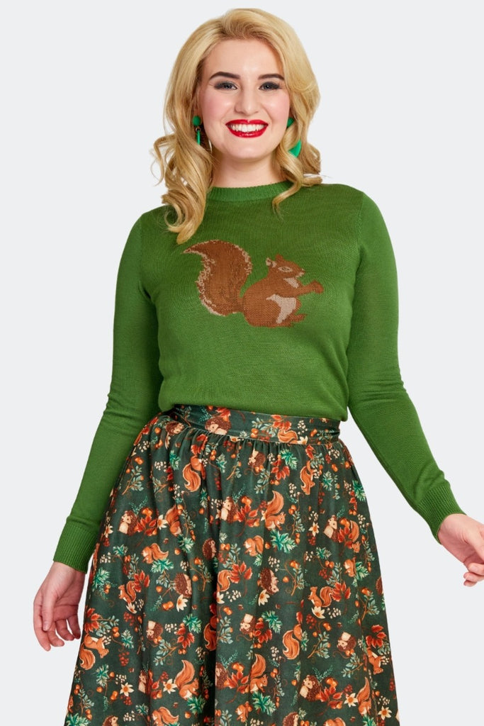 Sassy Squirrel Sweater