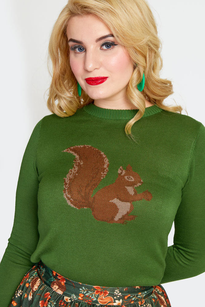 Sassy Squirrel Sweater