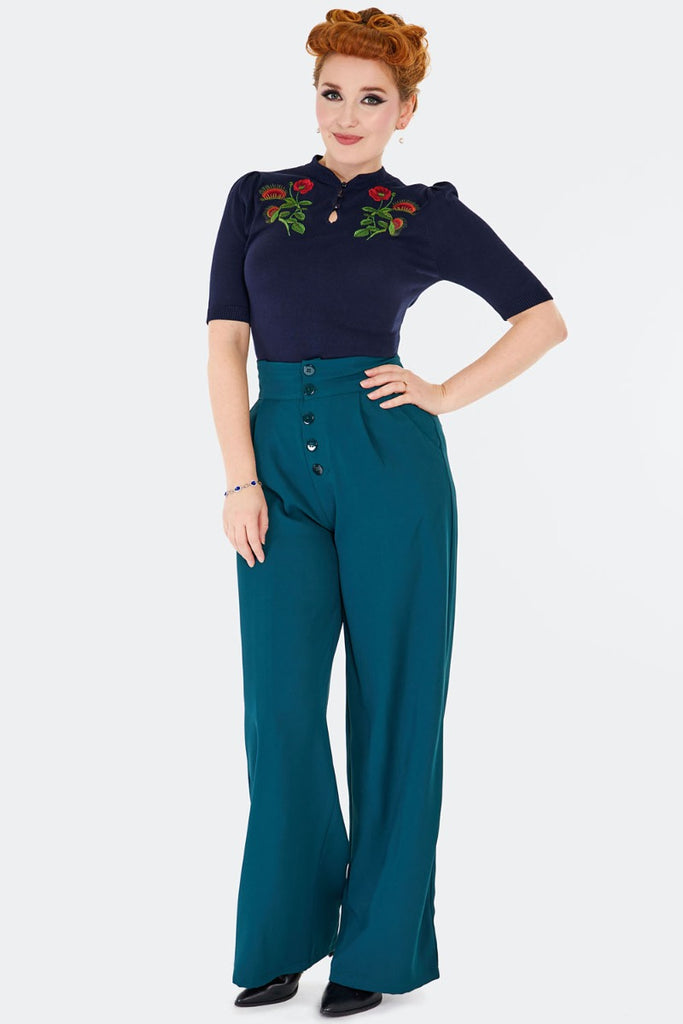 Venus Fly Trap Sweater