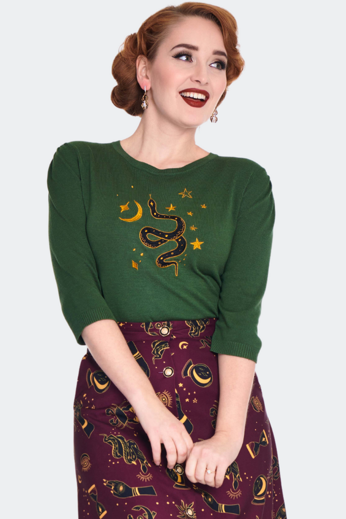 Mystical Serpent Sweater
