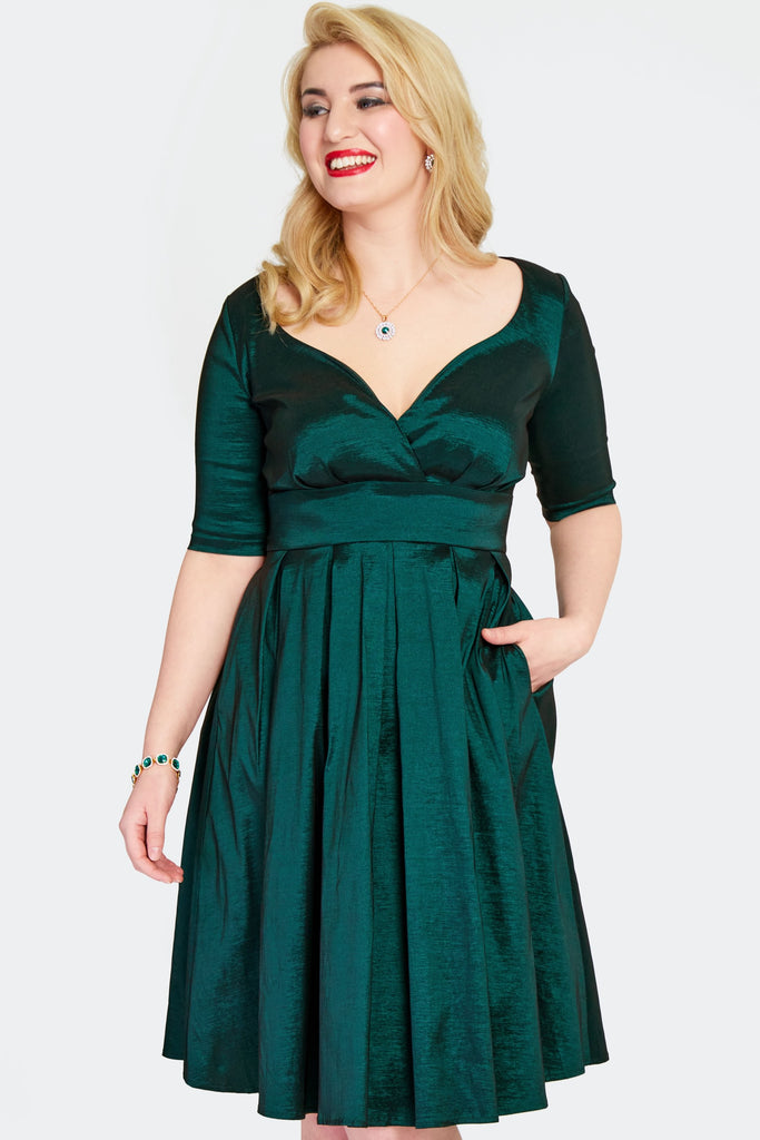 Green Taffeta Dream Dress