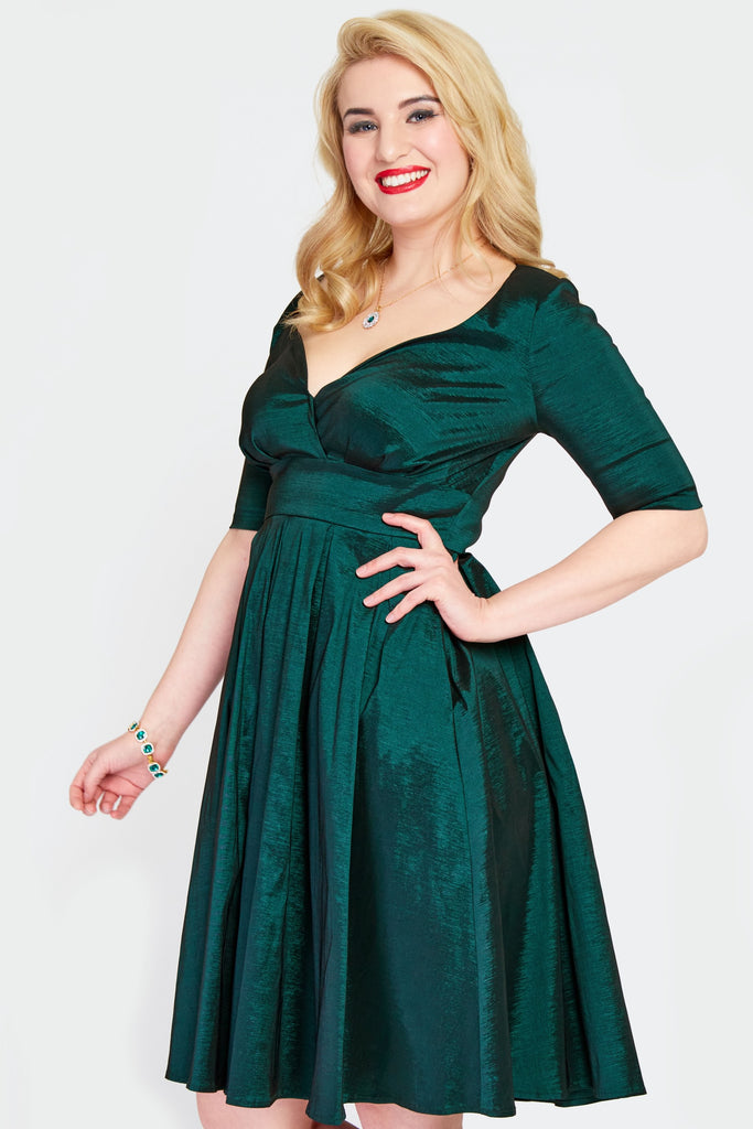 Green Taffeta Dream Dress