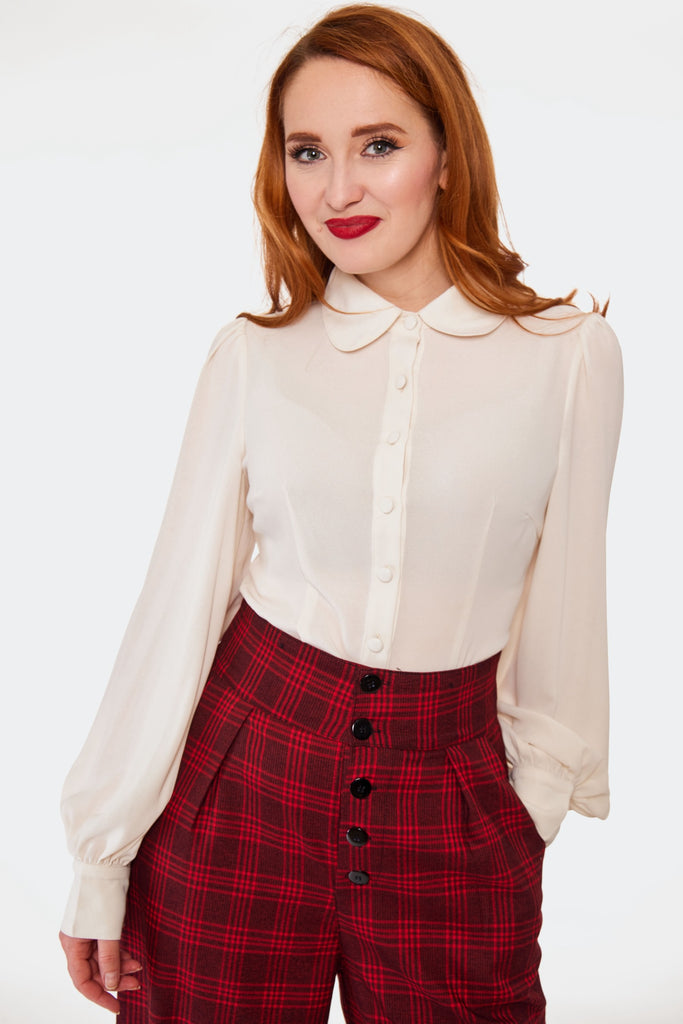Peter Pan Collar Blouse