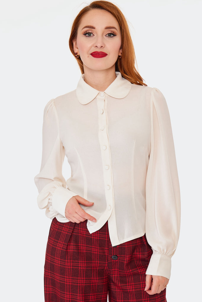 Peter Pan Collar Blouse