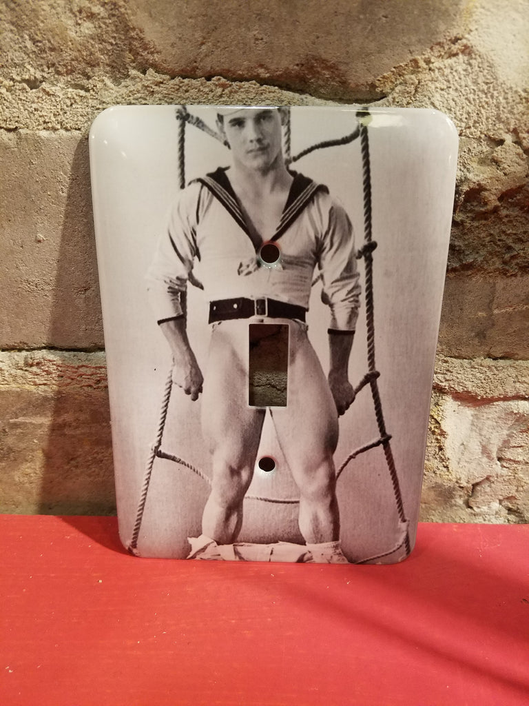 Sexy Sailor Light Switch Plate