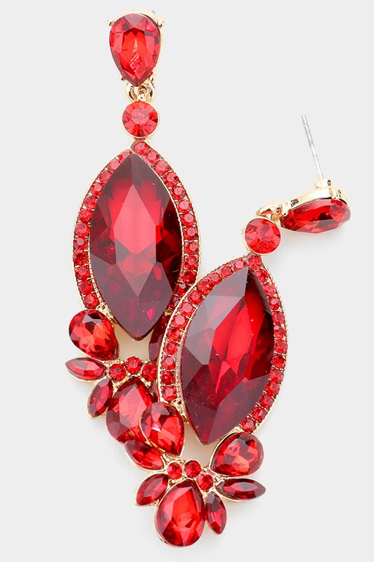 Ruby Marquise Earrings
