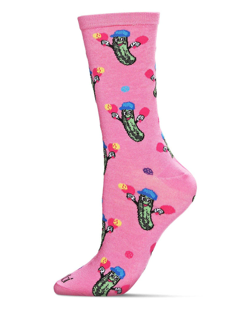 Women's Pickleball Bamboo Blend Crew Sock