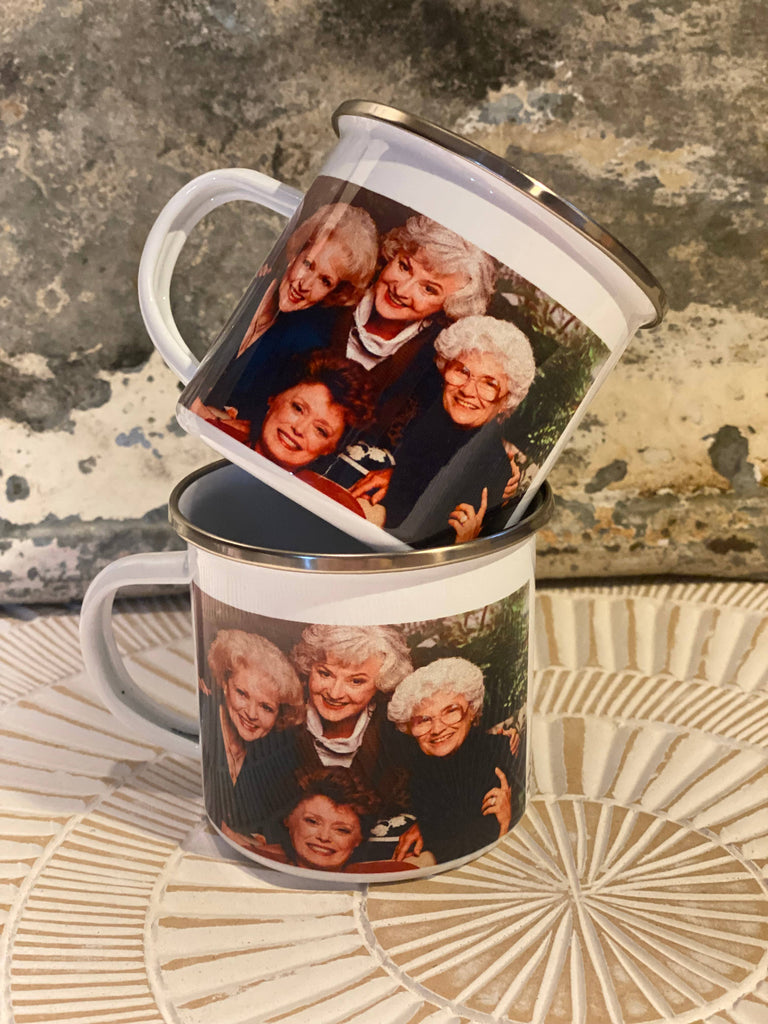 Golden Girls Metal Coffee Mug