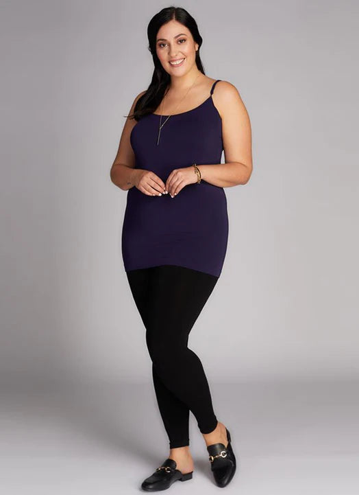 Bamboo Leggings: Black : Plus Size