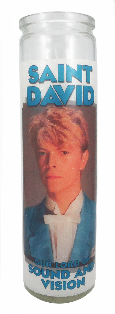 David Bowie Prayer Candle