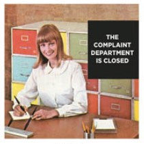 Complaint Department Coaster