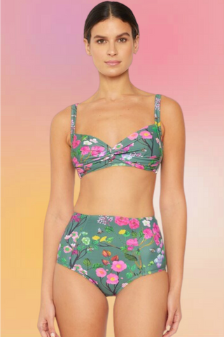 St. Tropez Leopard Hi-Waist Bikini