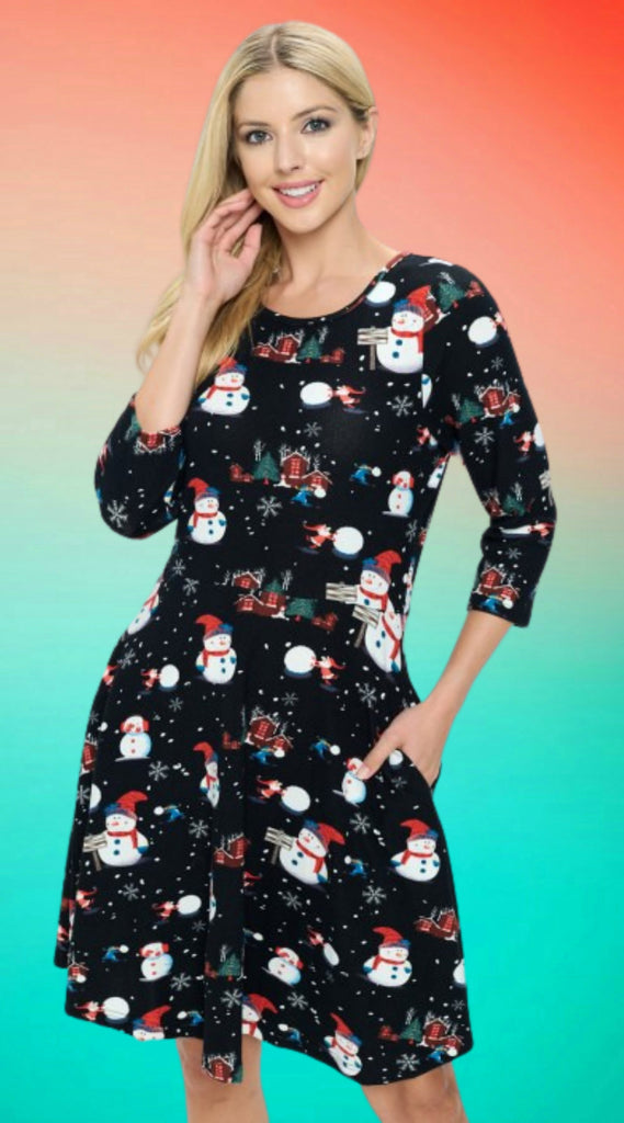 Christmas Cutie Soft Knit Dress