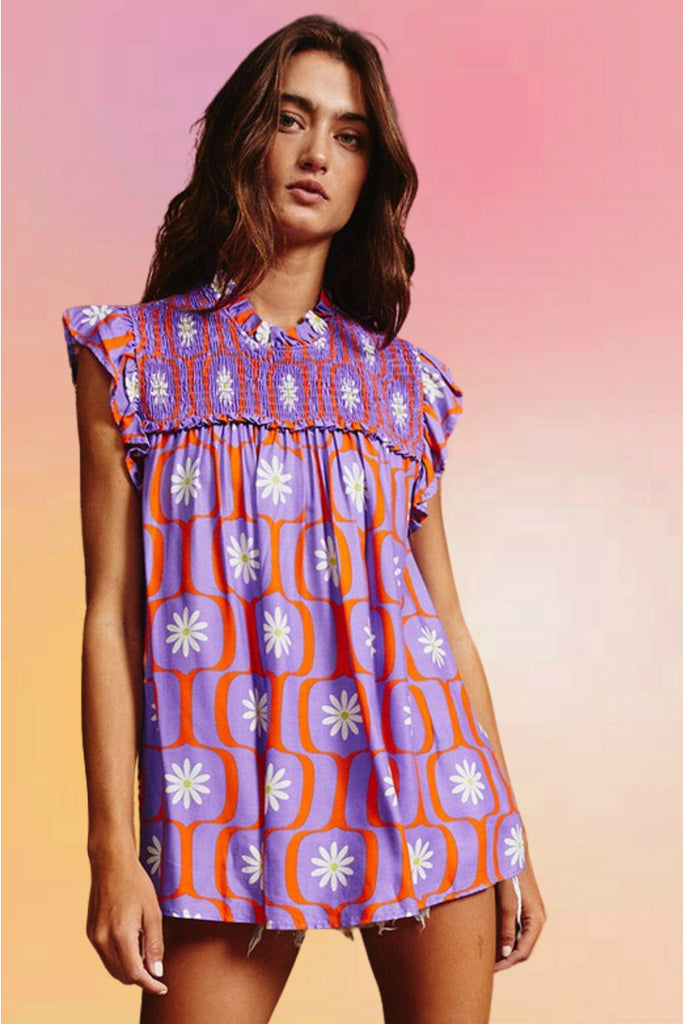 Daisy Maze Flowy Blouse