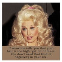 Dolly Parton Hair Coaster