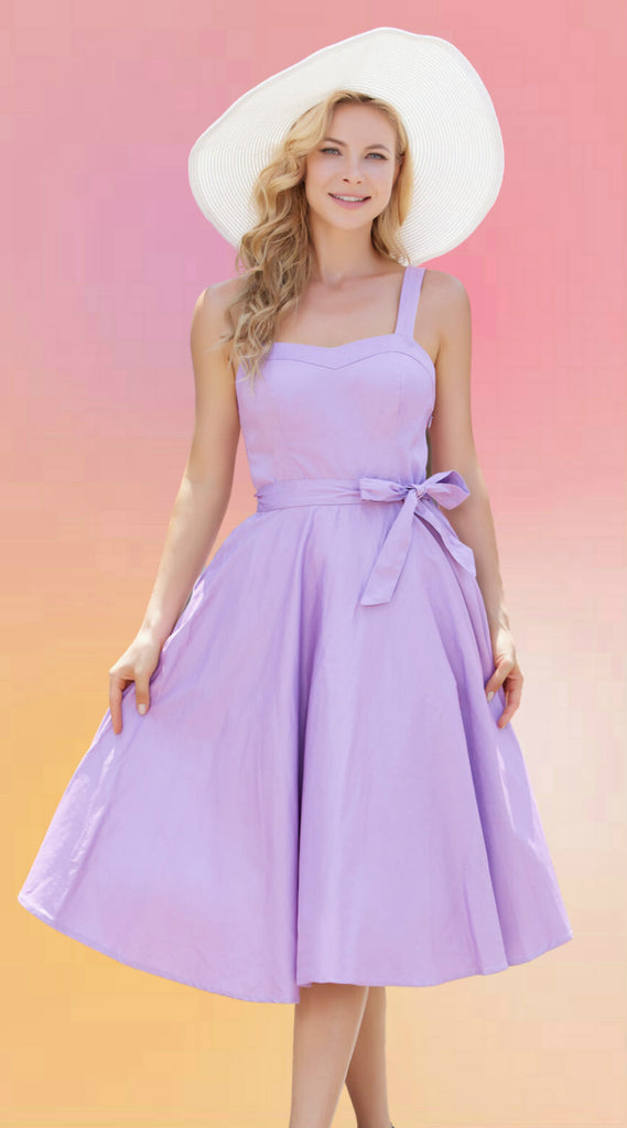 Lavender Calendar Dress