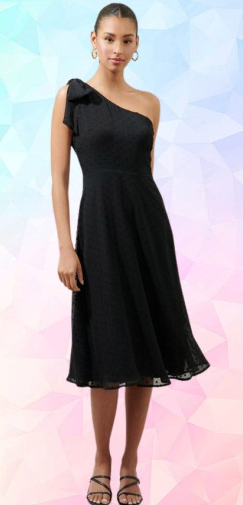 Kismet Chiffon One Shoulder Dress