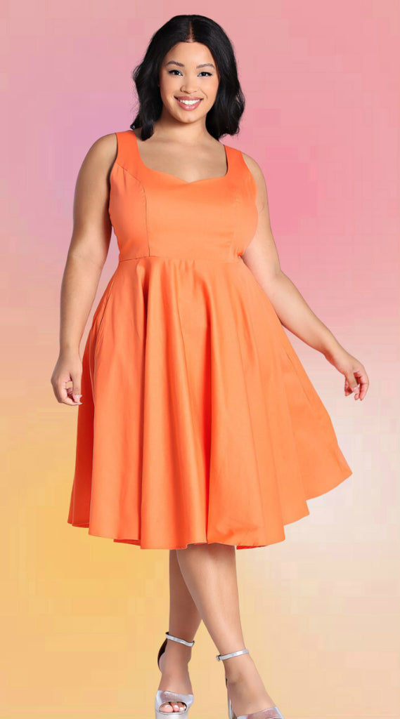 Orange-Whip Dream Dress
