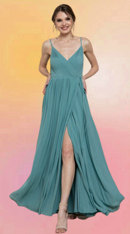 Sapphire Jersey Maxi Dress
