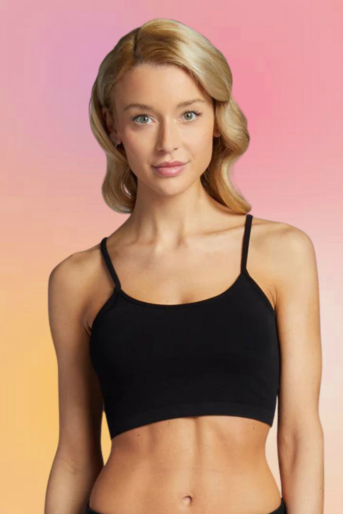 Bamboo Tankini Top: Black