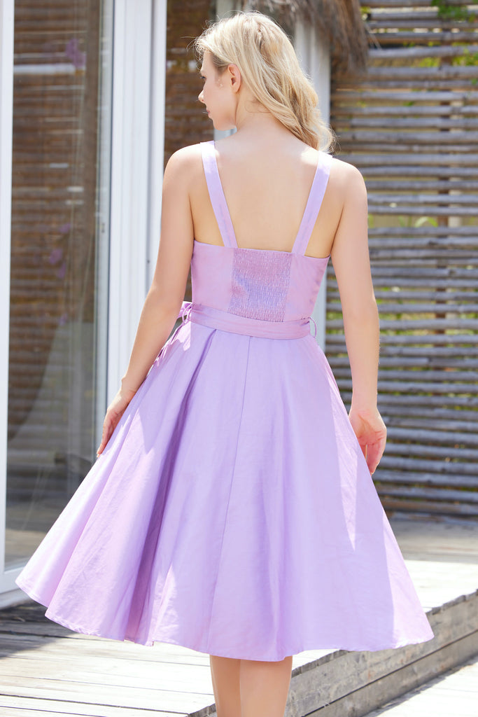 Lavender Calendar Dress